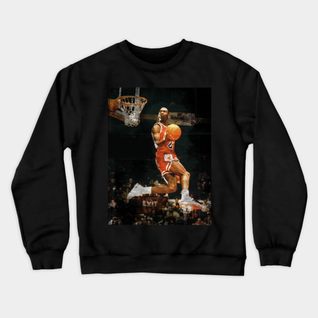 Michael Jordan Iconic Crewneck Sweatshirt by Risky Mulyo